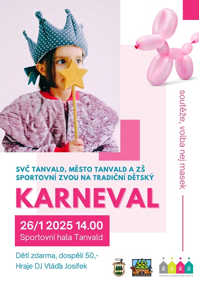 Tanvaldské děti čeká tradiční karneval