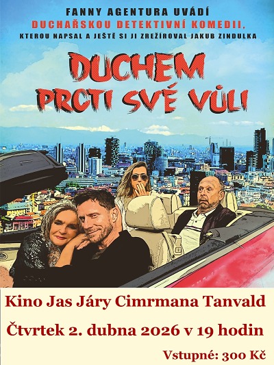 Komedii Duchem proti své vůli uvidíte v Tanvaldě