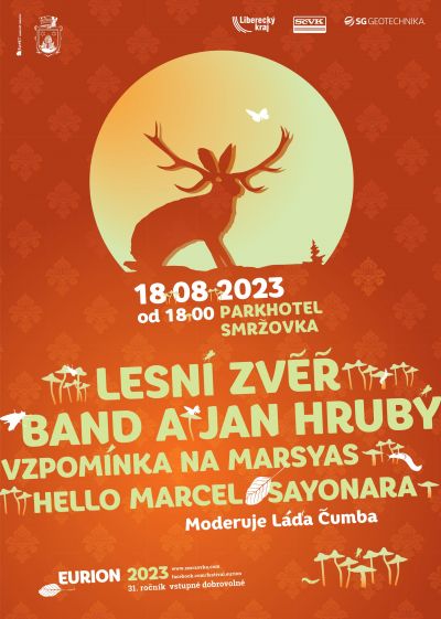 Hudební festival Eurion pojednatřicáté zavítá na Smržovku