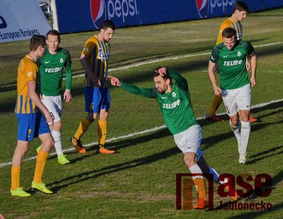 Tři body z Hané doma jablonečtí fotbalisté nepotvrdili
