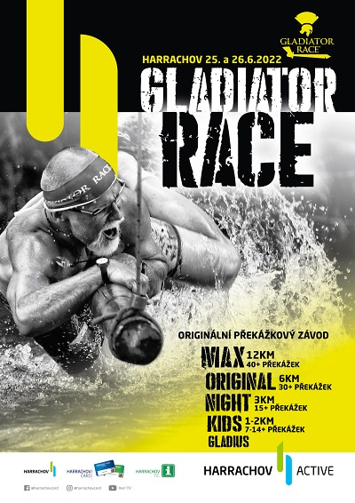 Gladiator Race navštíví vertikální svět