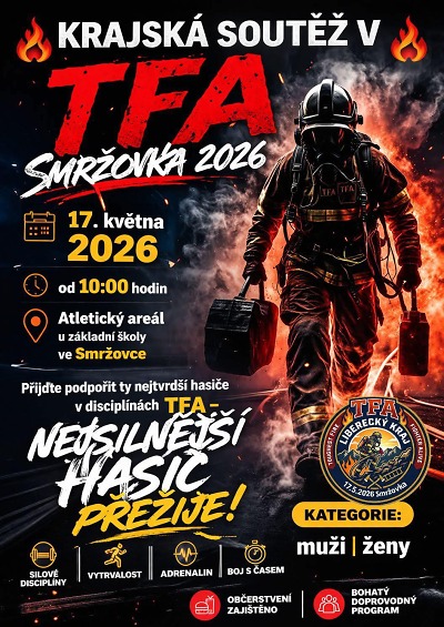 Krajská soutěž v TFA bude k vidění ve Smržovce