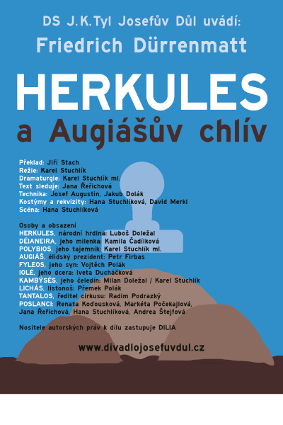 Divadelní představení Herkules a Augiášův chlív v Tanvaldě