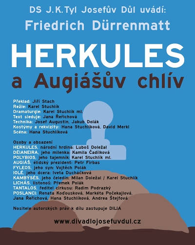 Hru Herkules a Augiášův chlív uvedou znovu v Josefově Dole