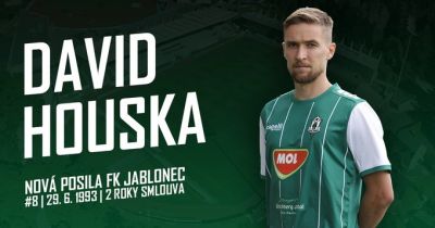 Autor foto:Archiv FK Jablonec David Houska přestupuje do Jablonce!