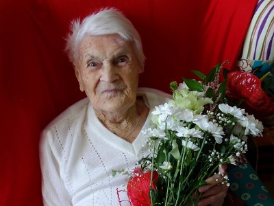 Marie Jermanová z Hrádku oslavila 101. narozeniny