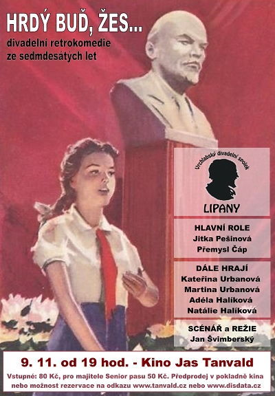 Autor foto:Archiv města Tanvald Vrchlabští ochotníci v Tanvaldě zahrají hru Hrdý buď, žes...