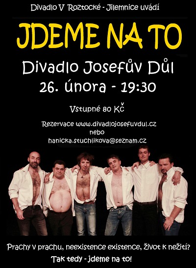 Jilemničtí divadelníci v Josefově Dole představí hru Jdeme na to