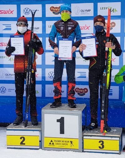 Mladí běžkaři úspěšně reprezentovali na Českém poháru ve Vimperku