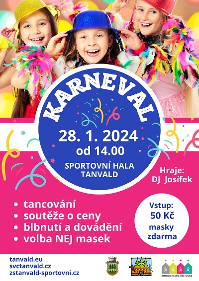 V Tanvaldě chystají dětský karneval