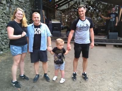 Metalový koncert pro Samíka na Troskách vynesl 50 tisíc korun