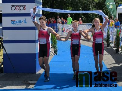Autor foto:Václav Novotný Olympijskému triatlonu na přehradě vládli favorité