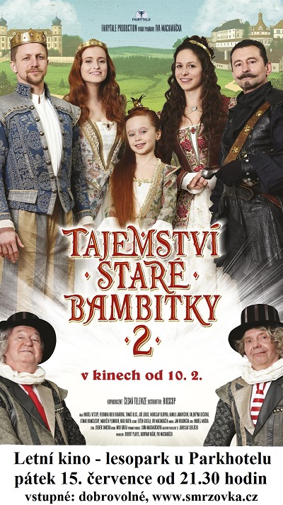 Letní kino na Smržovce bude promítat Tajemství staré bambitky 2