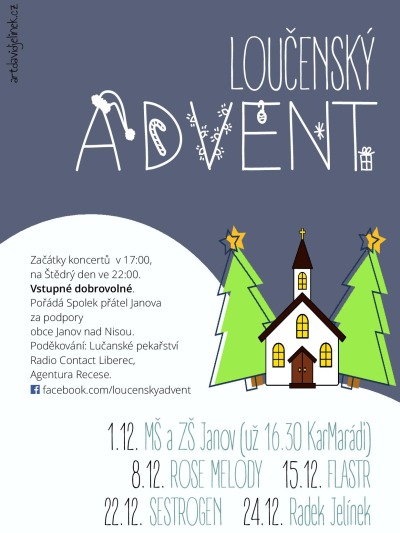 Loučenský advent opět láká na betlém i koncerty