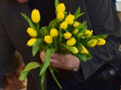 Jablonecké seniorky dostaly žlutý tulipán