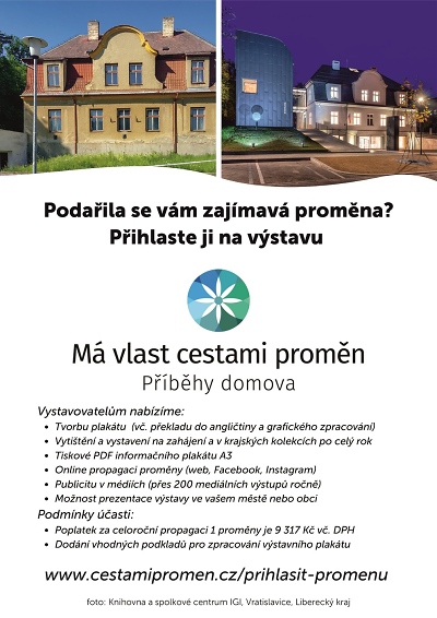 Putovní výstava Má vlast cestami proměn je k vidění ve Vratislavicích