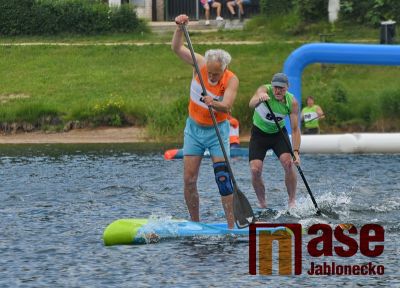 Autor foto:Václav Novotný Pohárový závod v paddleboardingu se jel počtvrté na Jabloneckém moři