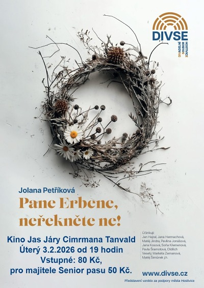 Ochotníci z Hostivic zahrají v Tanvaldě Erbenovy balady