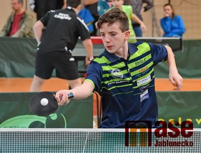 V jablonecké sportovní hale se o víkendu hrál stolní tenis