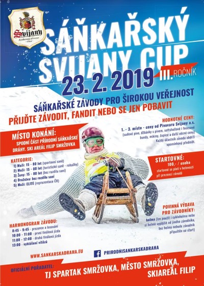 Autor foto:Archiv obce Smržovka Třetí ročník sáňkařského Svijany cupu chystají na Smržovce
