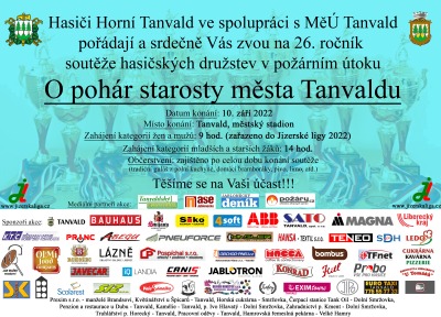 Autor foto:Archiv Hasiči Horní Tanvald Dobrovolní hasiči se utkají na městském stadionu v Tanvaldě