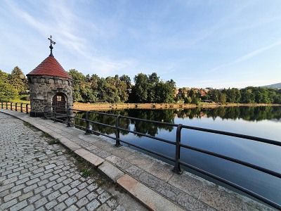 Autor foto:Archiv KÚ Libereckého kraje Harcovská přehrada chrání Liberec před velkou vodou. Čekají ji proměny