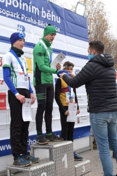 Historické medaile atletů LIAZU Jablonec na MČR v přespolním běhu