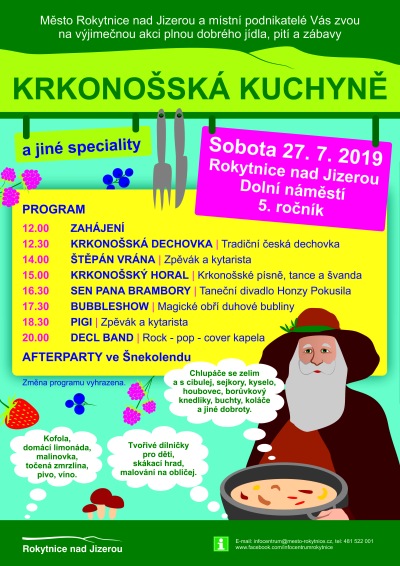 Akce Krkonošská kuchyně opět potěší nejen Rokytničáky