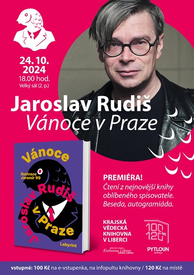 Autor foto:Archiv Krajská vědecká knihovna Liberec Jaroslav Rudiš a Superhero Killers na oslavách výročí Knihovny Liberec