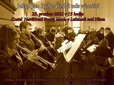 V lučanském kostele zazní Česká mše vánoční