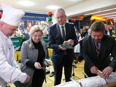 Liberecký kraj se podílel na Saských vánočních trzích v Bruselu