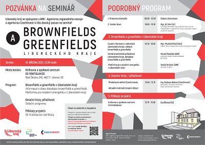 Krajský seminář představí brownfieldy v exbrownfieldu ve Vratislavicích