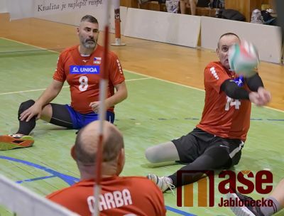 Podruhé byl v Jablonci uskutečněn turnaj volejbalu sedících