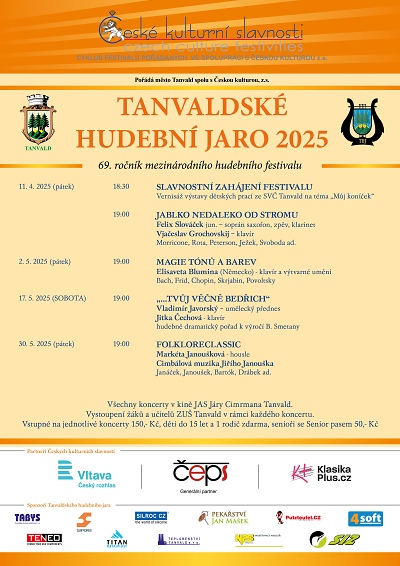 Autor foto:Archiv města Tanvald Tanvaldské hudební jaro 2025 zahájí Pocta Karlu Krautgartnerovi