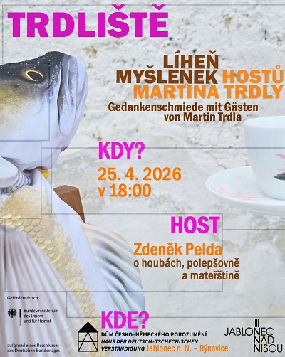 Hostem 22. Trdliště znalec hub i ctitel češtiny Zdeněk Pelda