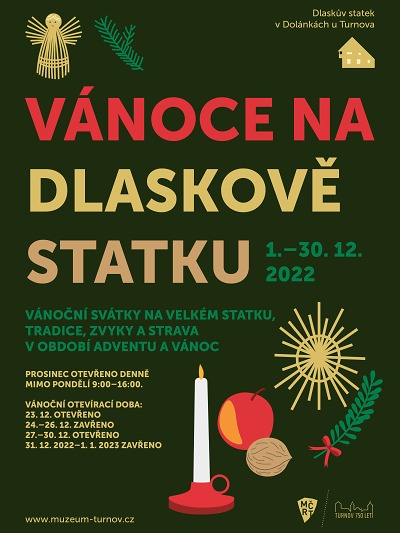 Vánoce na Dlaskově statku přiblíží advent v Českém ráji