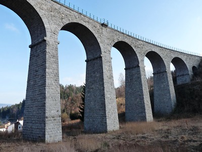 Autor foto:Archiv KÚ Libereckého kraje Italové odvedli kvalitní práci, viadukt ve Smržovce vydržel přes sto let