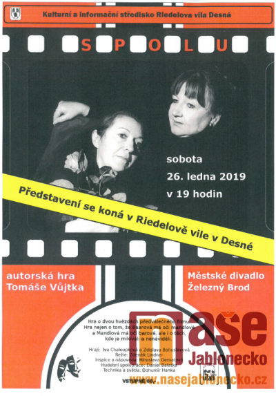 Pozvánka na divadlo do Desné