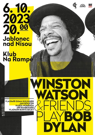 Winston Watson & friends zahrají Na Rampě Boba Dylana