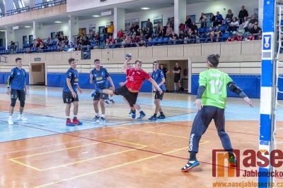 Sobotní odpoledne v jablonecké hale patřilo házenkářům