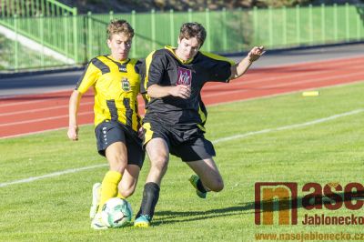 Obrazem: Fotbalisté Tanvaldu podlehli Jenišovicím