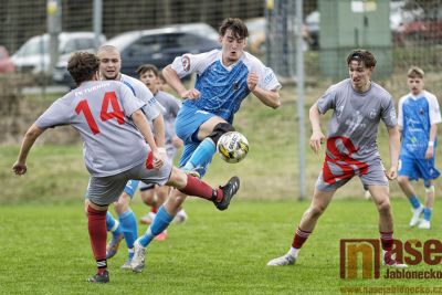 Obrazem: Fotbalisté Smržovky podlehli Turnovu