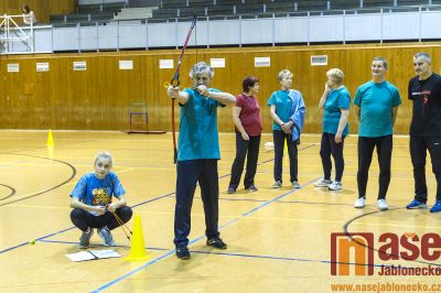 Obrazem: Vánoční sportovní hry seniorů v Tanvaldě