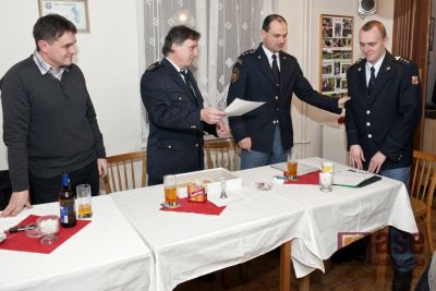 Hasiči z Desné II se sešli na výroční valné hromadě