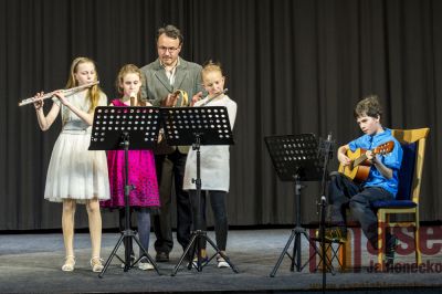 Obrazem: Pololetní koncert žáků ZUŠ Tanvald