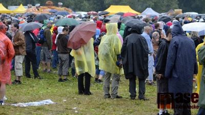 Benátskou předčasně ukončil déšť