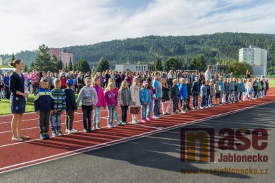 Obrazem: Zahájení školního roku na sportovní škole v Tanvaldě