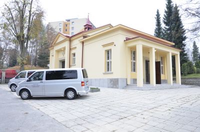 Obrazem: Otevření jablonecké smuteční síně Obrazem: Otevření jablonecké smuteční síně