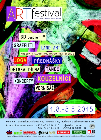 Art festival chystají v Rychnově u Jablonce