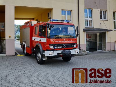 Obrazem: Prověřovací cvičení hasičů v jablonecké ABB Elektro-Praga Obrazem: Prověřovací cvičení hasičů v jablonecké ABB Elektro-Praga